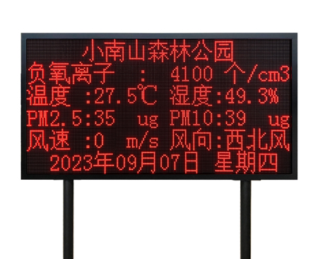 負氧離子在線監(jiān)測系統